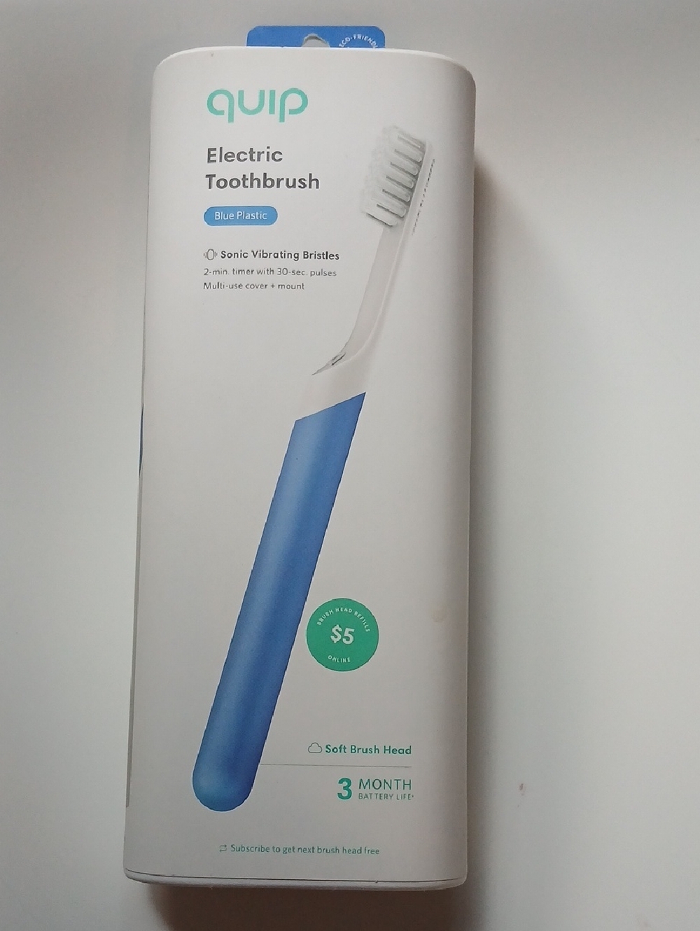 quip Electric Toothbrush - Blue